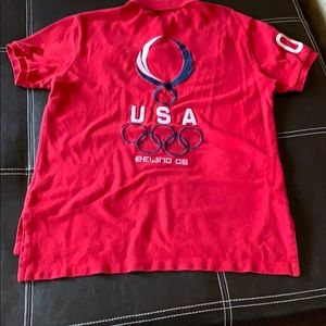Red Team USA 2008 Olympic Ralph Lauren Polo Shirt